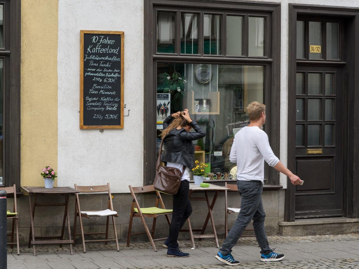Ferienwohnung Lange Bruecke Ерфурт Екстериор снимка